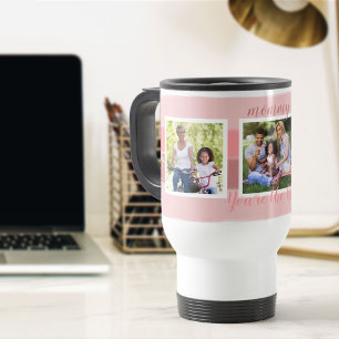 Mug De Voyage Maman, tu es la meilleure 3 Pinceau rose photo