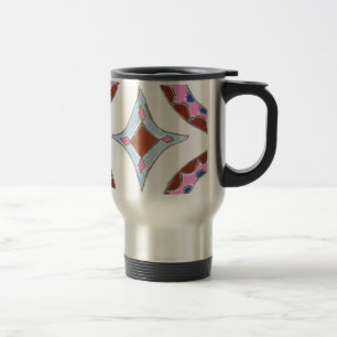 Mug De Voyage Mandala Oil Peinture Art Imprimer