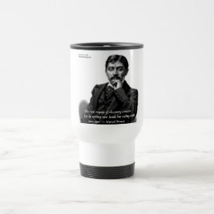 Mug De Voyage Marcel Proust & Célèbre Citation
