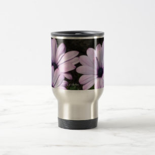 Mug De Voyage "Marguerites pourpres pâles "