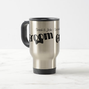 Mug De Voyage Mariage personnalisé Groom
