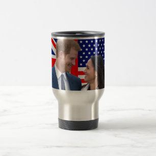 Mug De Voyage Mariage royal Harry et Meghan