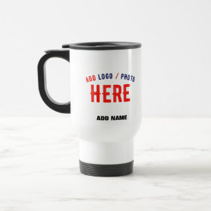 MUG DE VOYAGE MARQUE BLANCHE MODERNE ET PERSONNALISABLE VÉRIFIÉE