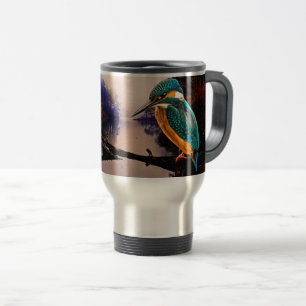 Mug De Voyage Martin-pêcheur commun