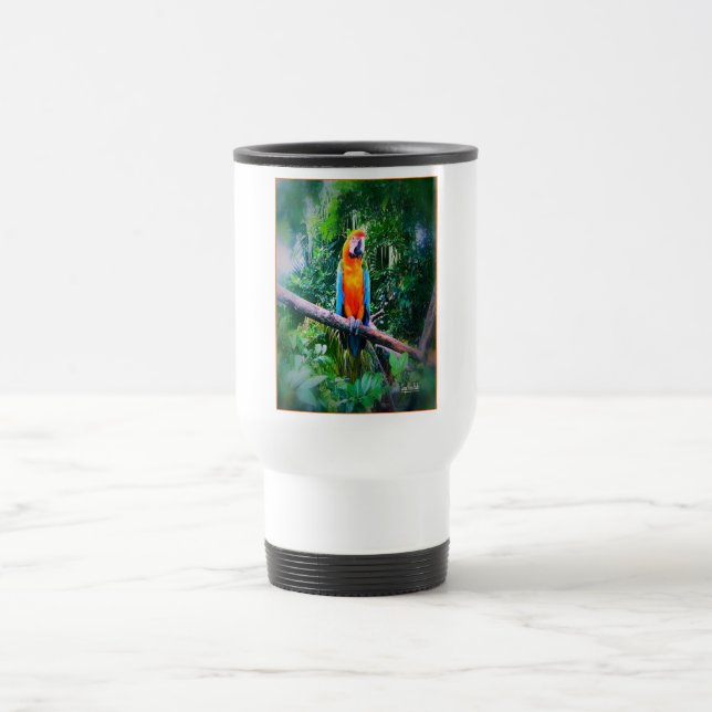 Mug De Voyage Martinique Macaw (Centre)