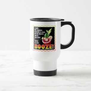 Mug De Voyage MARY SANGLANTE, chargé de boissons alcoolisées !