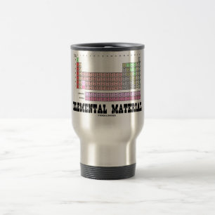 Mug De Voyage Matériel élémentaire (Tableau des éléments
