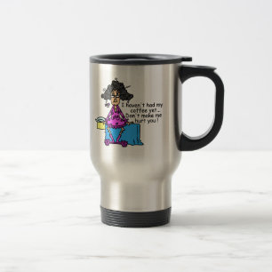 Mug De Voyage Matin Avant Humour Café