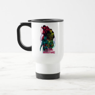 Mug De Voyage Médecin Strange Alternates Overlapping Graphic