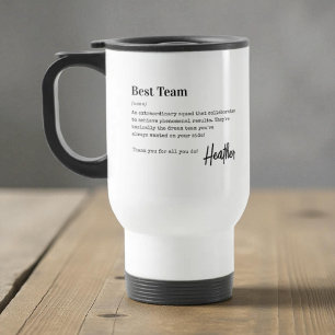 Mug De Voyage Meilleur cadeau de remerciement d'équipe pour empl