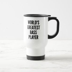 Mug De Voyage Meilleur Lecteur De Basse Monde