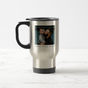 Mug De Voyage Meilleur Papa Jamais Deux Photo Personnalisé