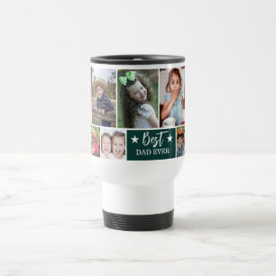 Mug De Voyage Meilleur Papa N'A Jamais Créé Votre Propre 10 Phot
