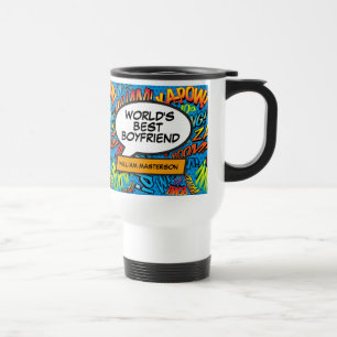 Mug De Voyage Meilleur Petit Ami De Tous Les Temps Bande Dessiné