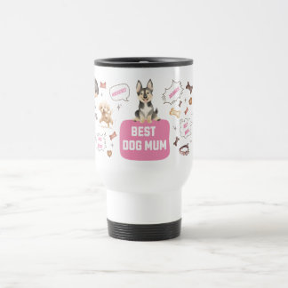 Mug De Voyage Meilleure maman de chien