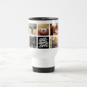 Mug De Voyage Meilleure Maman Jamais Personnalisé Photo Collage