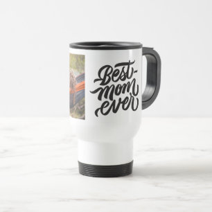 Mug De Voyage Meilleure Maman Jour Script Moderne Photo personna