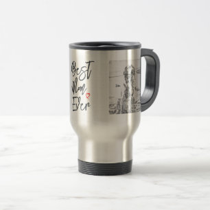 Mug De Voyage Meilleure Mère de Tous les Temps Art Golden Retrie