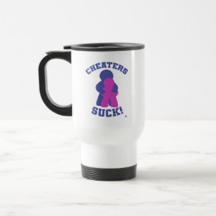Mug De Voyage Mème de jeu de société sans tricheurs Art drôle