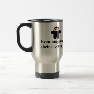 Mug De Voyage Même les ninjas ont besoin de leur café de matin