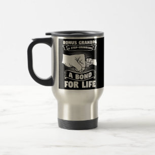 Mug De Voyage Mens bonus grandpa step grandson bonus grandad