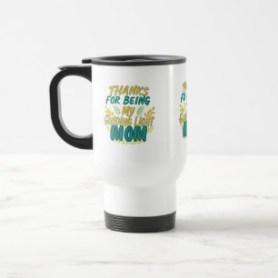 Mug De Voyage Merci d'être ma lumière de guide, Maman" Travel/Co