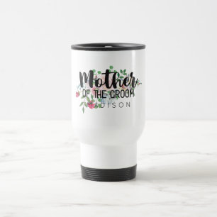 Mug De Voyage Mère de la chambre de Mariage Rose rougissant