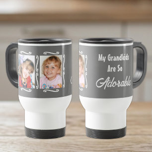 Mug De Voyage Mes petits-enfants sont adorables ajouter des phot