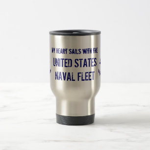 MUG DE VOYAGE MES VOILES DE COEUR AVEC L'ACIER INOXYDABLE UNI