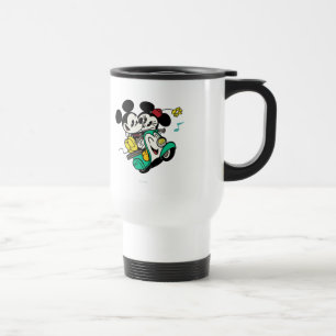 Mug De Voyage Mickey à la française Mickey et Minnie en Vespa