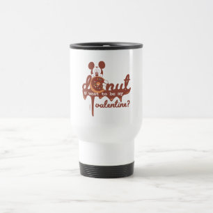 Mug De Voyage Mickey   Donut Veux-tu être mon Valentin?