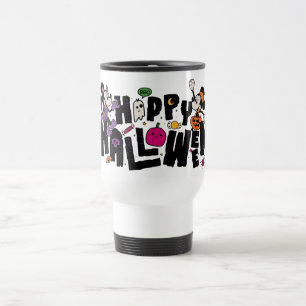 Mug De Voyage Mickey et Minnie - Bonne Halloween