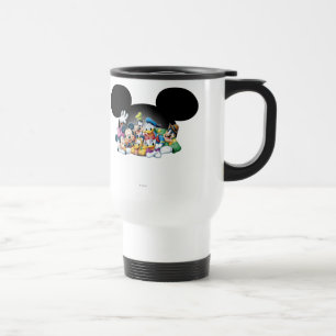 Mug De Voyage Mickey & Friends Groupe en oreilles de Mickey