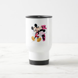 Mug De Voyage Mickey & Minnie Baiser de la Saint-Valentin