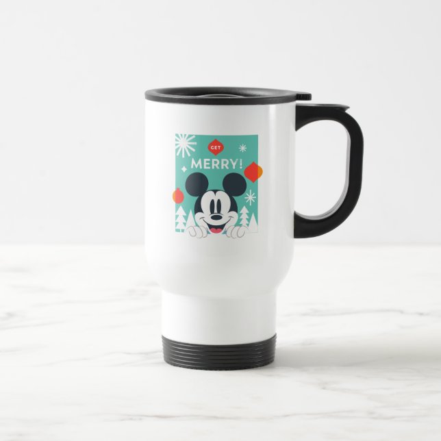 Mug De Voyage Mickey Mouse | Faites la fête ! (Droite)