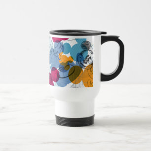 Mug De Voyage Mickey & ses amis Motif de dessin de tête de sou