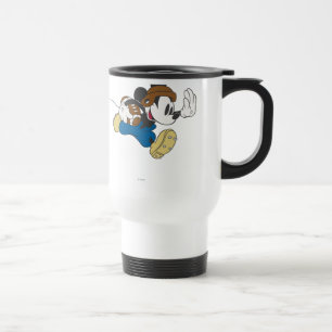 Mug De Voyage Mickey sportif Courir avec le football