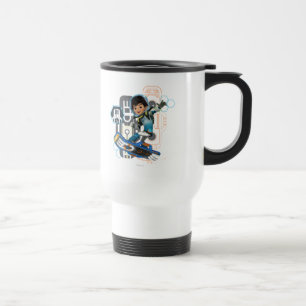 Mug De Voyage Miles Callisto Sur Son Blastboard Graphic