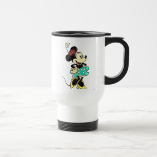 Mug De Voyage Minnie Mouse Classique Vintage en Distress
