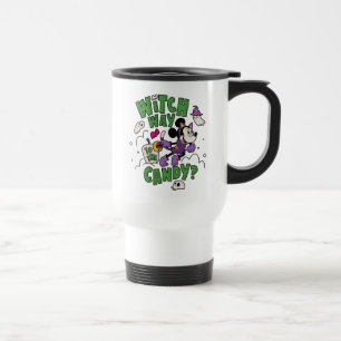 Mug De Voyage Minnie Souris - Sorcière jusqu'au bonbon