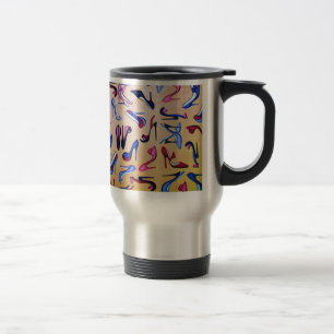 Mug De Voyage Mode de collage de pompes de chaussures de talons