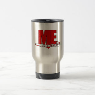 MUG DE VOYAGE MOI GRAND INGÉNIEUR MÉCANIQUE LOGO ROUGE