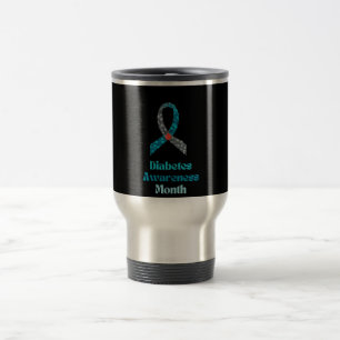 Mug De Voyage mois de sensibilisation au diabète