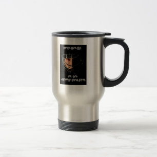 Mug De Voyage Mon but (gardien de but d'hockey)