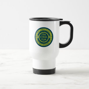 Mug De Voyage Monsieur Grinch Ça pue, puait, empeste