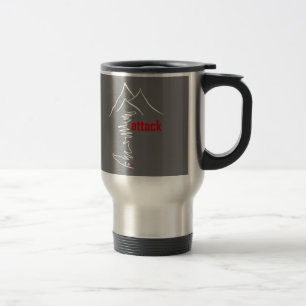 Mug De Voyage Montée en vélo, Attaque
