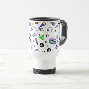 Mug De Voyage Montez la musique