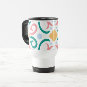 Mug De Voyage Mosaïque/pastel/ressort