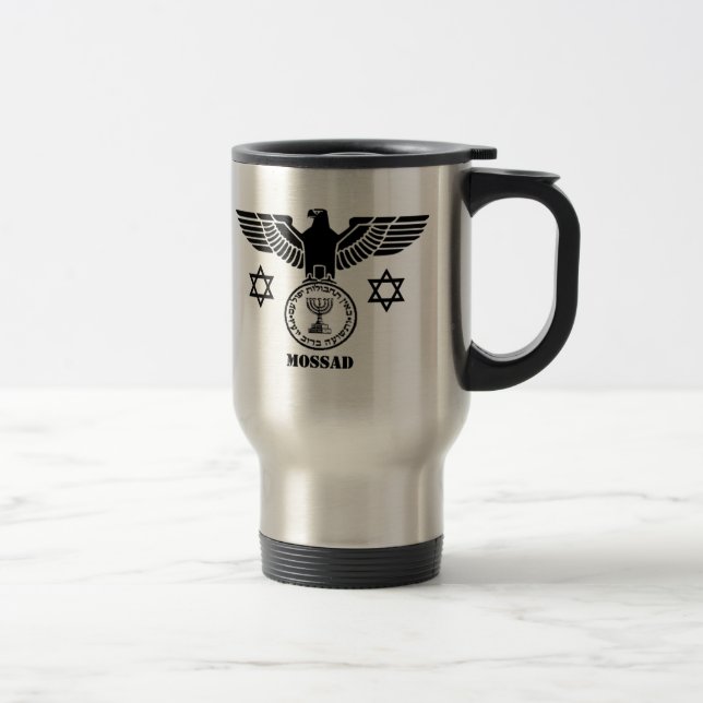 MUG DE VOYAGE MOSSAD (Droit)
