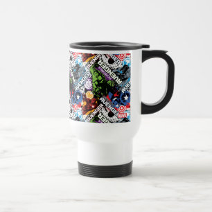 Mug De Voyage Motif de personnage des Avengers